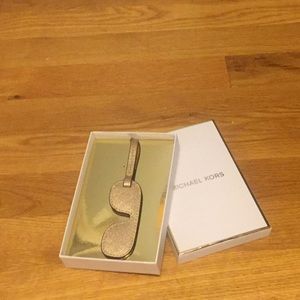 Michael Kors (Monogram charms) gold sunglasses